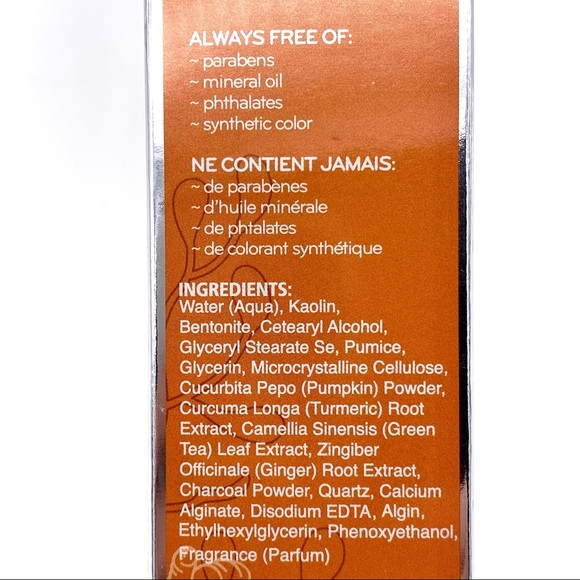 NEW Pürlisse Pumpkin + Ginger Detoxifying Charcoal Mask - Picture 14 of 15